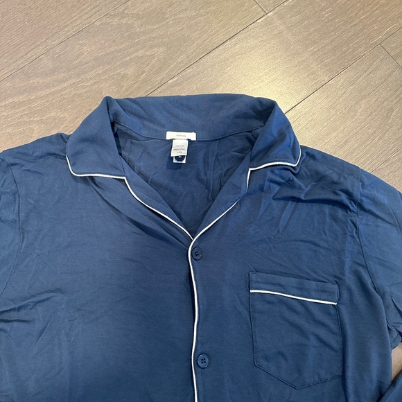 Men's Eberjey William TENCEL Modal Long PJ Set Size Large - Picture 9 of 9